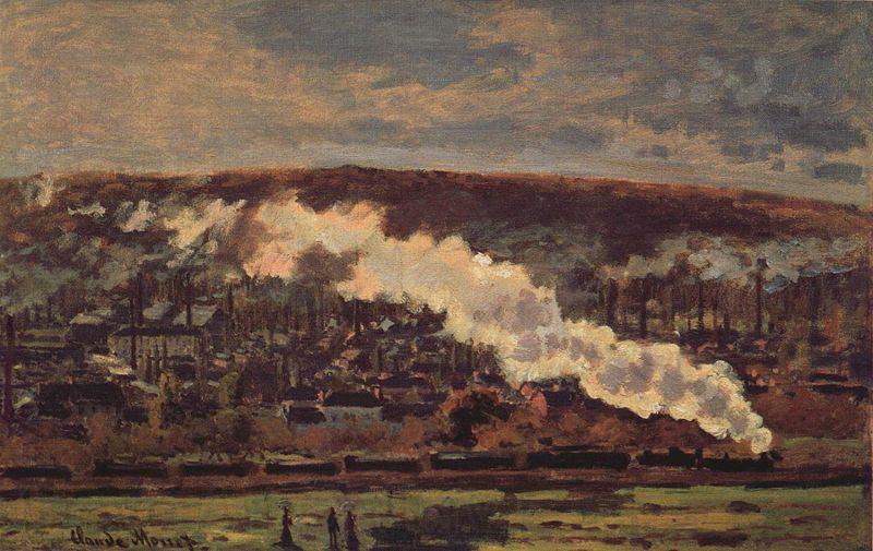Claude Monet The Goods Train